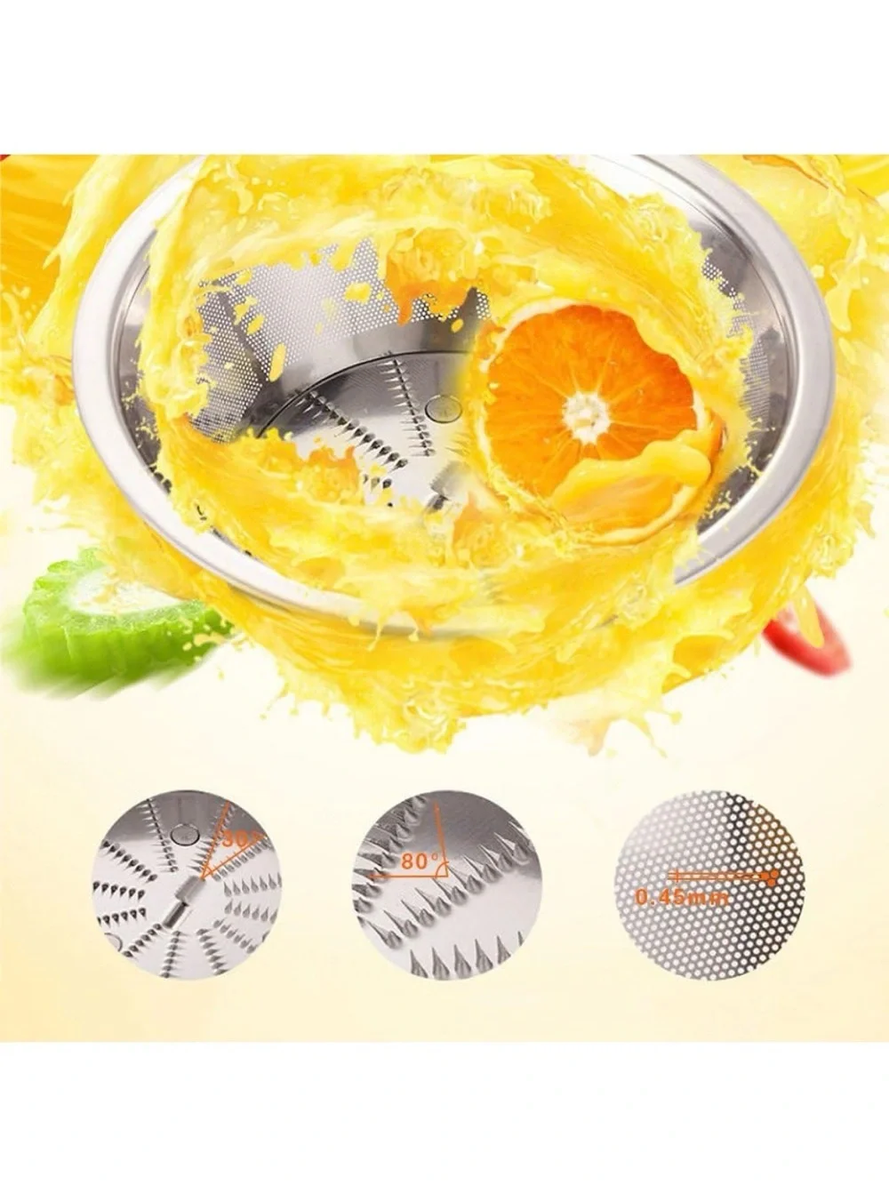 Juicer Juice Extractor High Speed for Fruit and Vegetables machine
